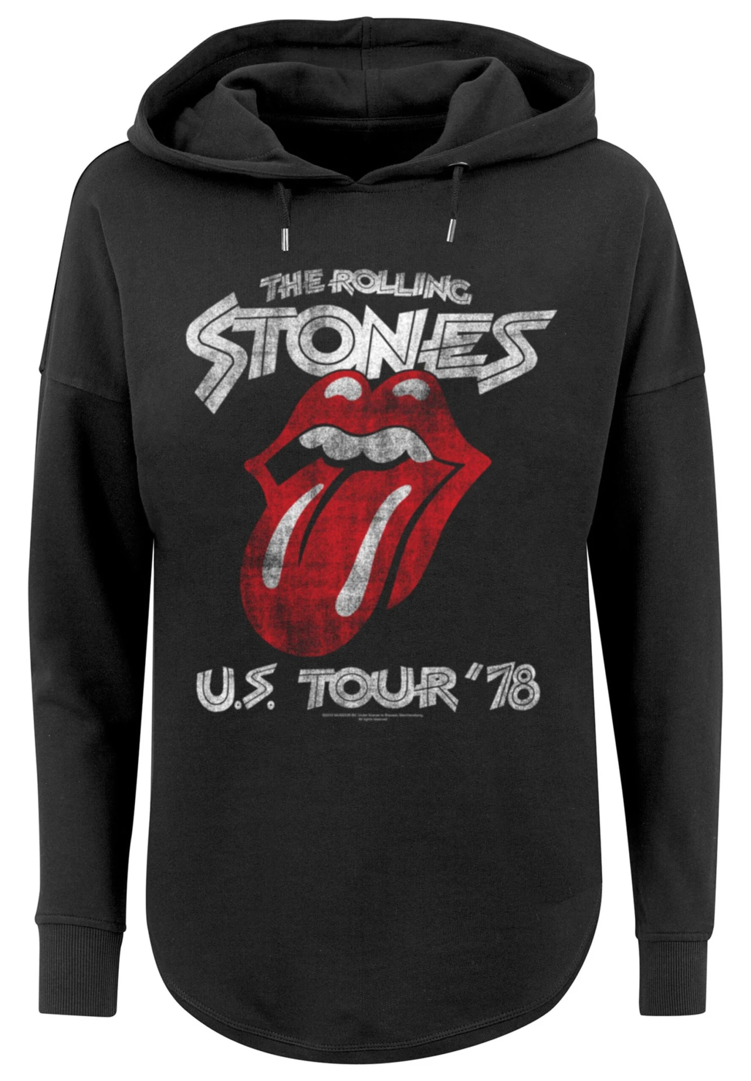 F4NT4STIC The Rolling Stones Rock Band Us Tour '78 Front - Hoodie - Black 8 F4NT4STIC The Rolling Stones Rock Band Us Tour '78 Front - Hoodie - Black - Afbeelding 6