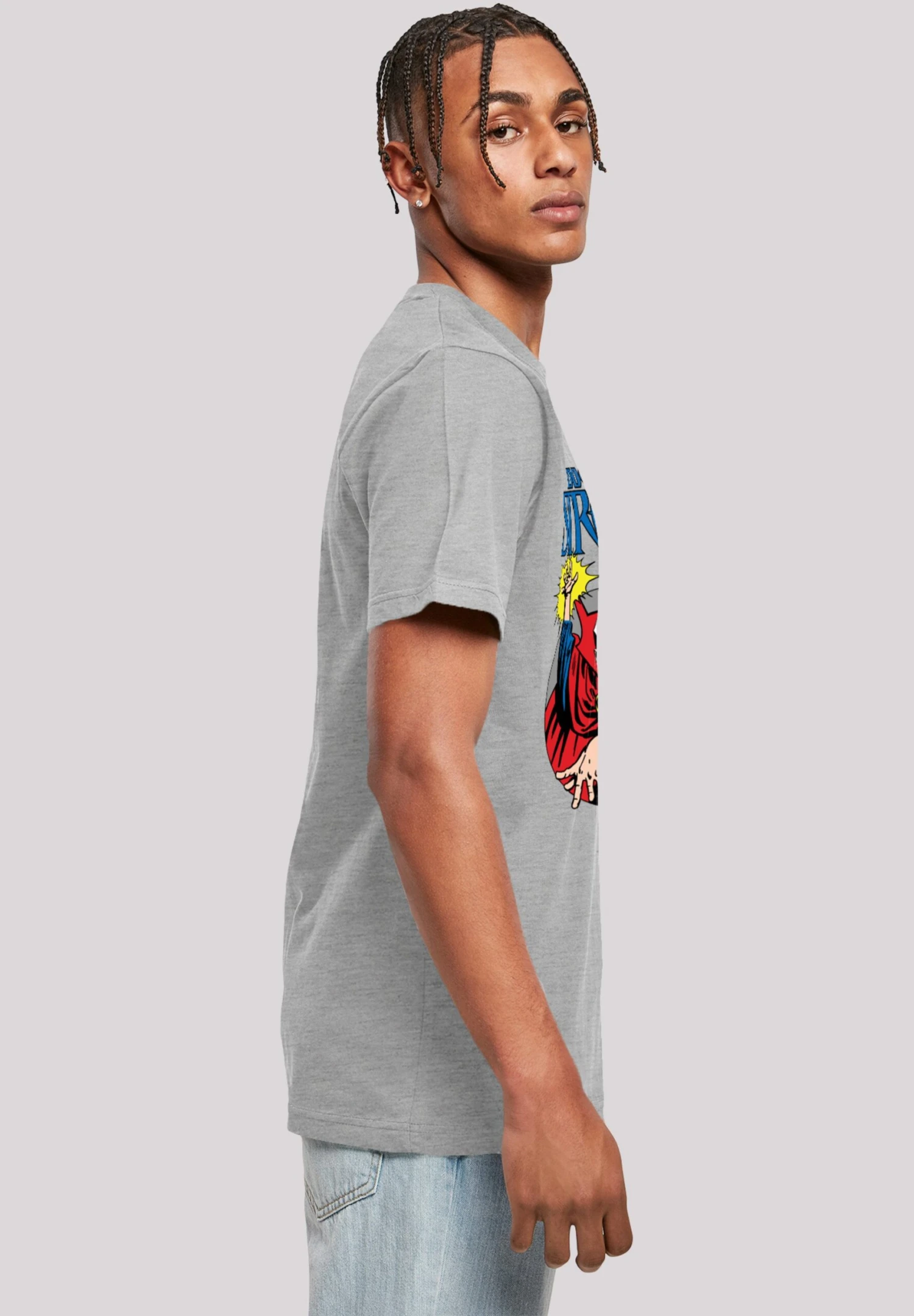 F4NT4STIC Marvel Boys Doctor Strange Circle - T-Shirt Print - Heather Grey 6 F4NT4STIC Marvel Boys Doctor Strange Circle - T-Shirt Print - Heather Grey - Afbeelding 4