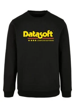 F4NT4STIC Retro Gaming Datasoft Logo- Sweater - Black -F4Nt4Stic cfd6c09f0aaa4da6a54a3d1ee759993b