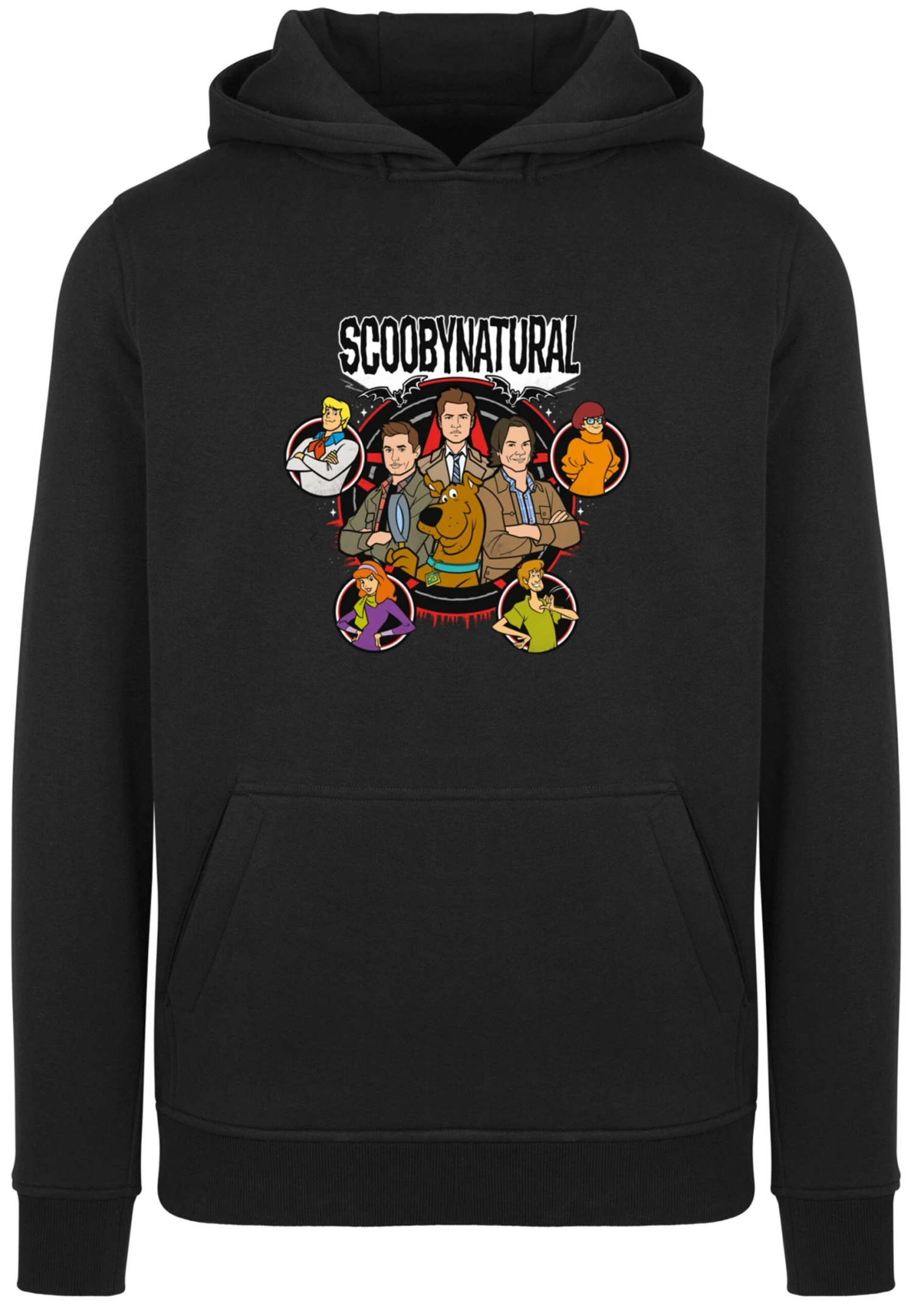 F4NT4STIC Scooby Doo Boys Characters Star - Sweater - Black 6 F4NT4STIC Scooby Doo Boys Characters Star - Sweater - Black - Afbeelding 4