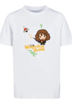 F4NT4STIC Harry Potter Hermione Granger Wingardium Leviosa Junior - T-Shirt Print - White -F4Nt4Stic d0602839ef914d45bb765ded83492186