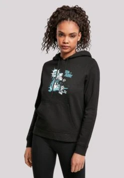 F4NT4STIC Tom Und Jerry Summer Shark - Hoodie - Black