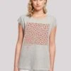 F4NT4STIC Leo Pink - T-Shirt Print - Heather Grey
