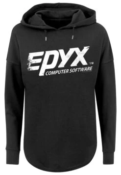 F4NT4STIC Retro Gaming Epyx Logo - Hoodie - Black -F4Nt4Stic d252fbac7ae94e18a614579775748caa