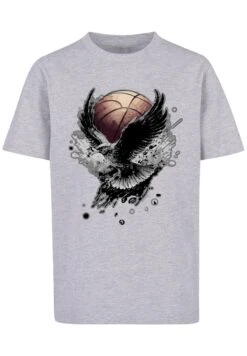 F4NT4STIC Basketball Adler - T-Shirt Print - Heather Grey -F4Nt4Stic d3a77a6121e74401ad0d841acf6bf094