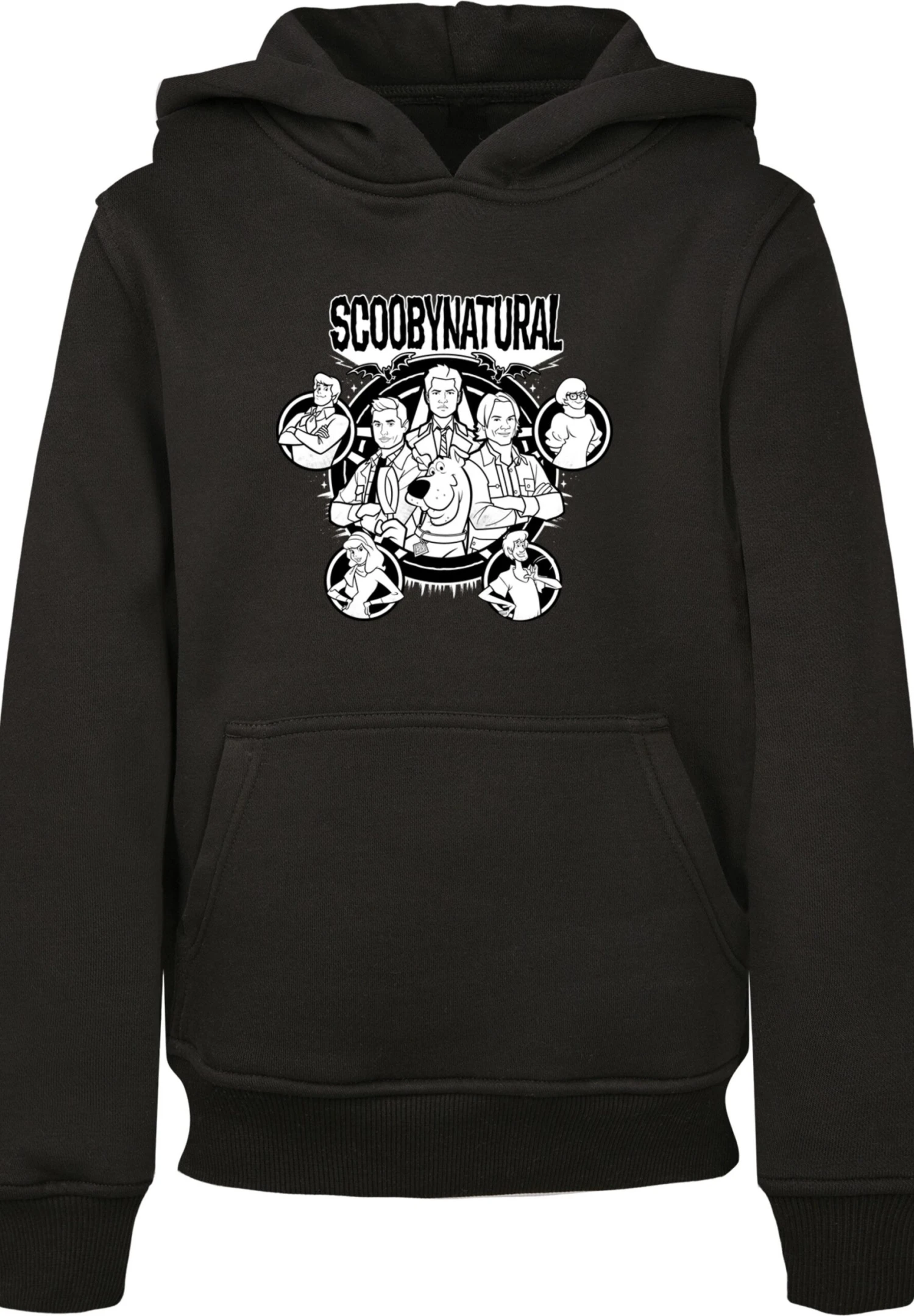 F4NT4STIC Scooby Doo Boys Mono Characters - Hoodie - Black 8 F4NT4STIC Scooby Doo Boys Mono Characters - Hoodie - Black - Afbeelding 6