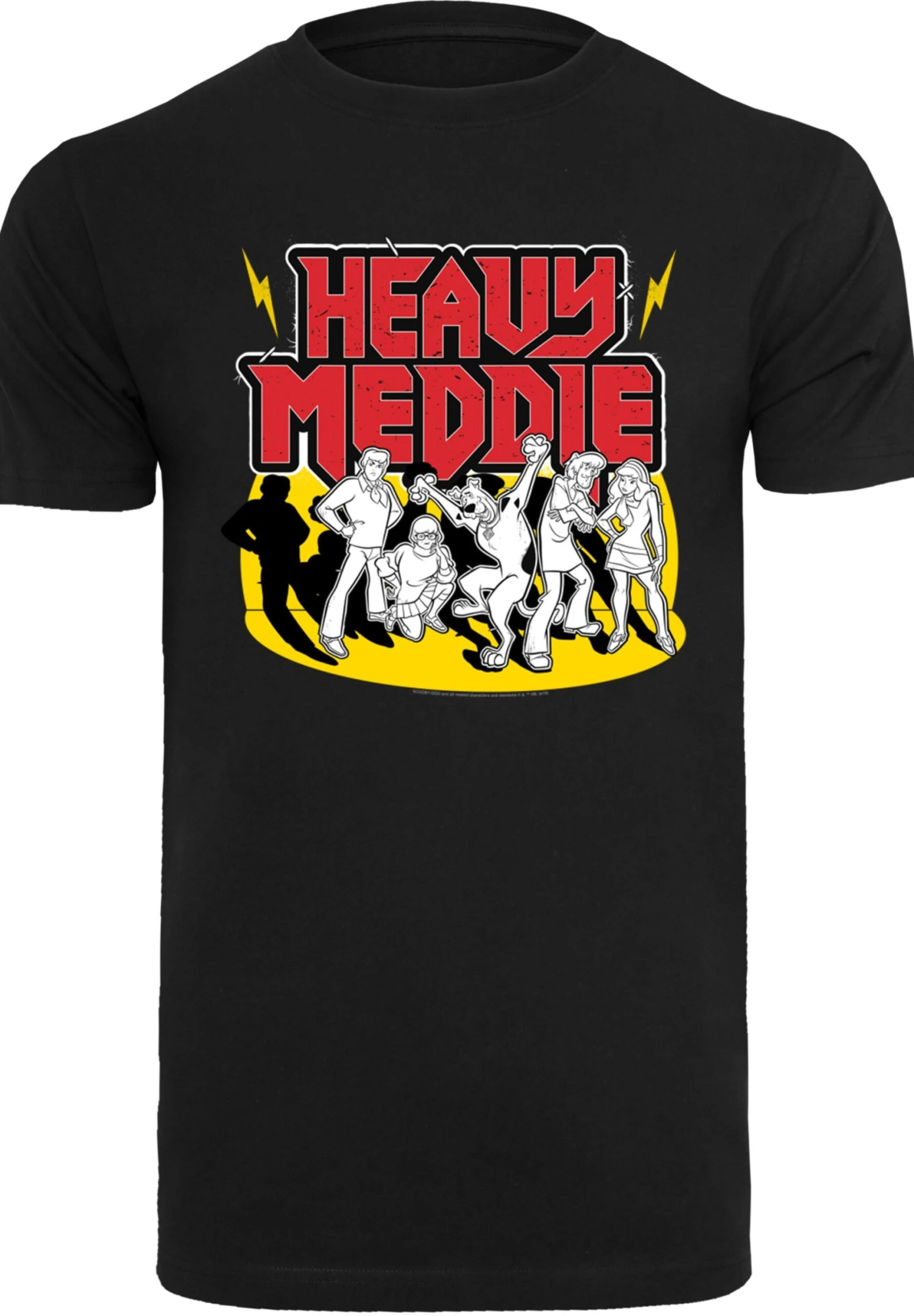 F4NT4STIC Scooby Doo Heavy Meddle- T-Shirt Print - Black 8 F4NT4STIC Scooby Doo Heavy Meddle- T-Shirt Print - Black - Afbeelding 6