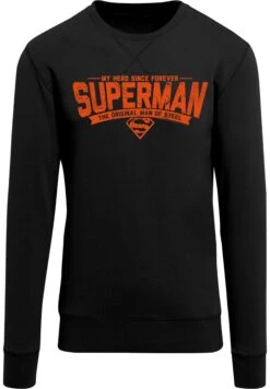 F4NT4STIC Dc Comics Superman My Hero - Sweater - Black -F4Nt4Stic d50839265a58422391d462b9f7f640ed