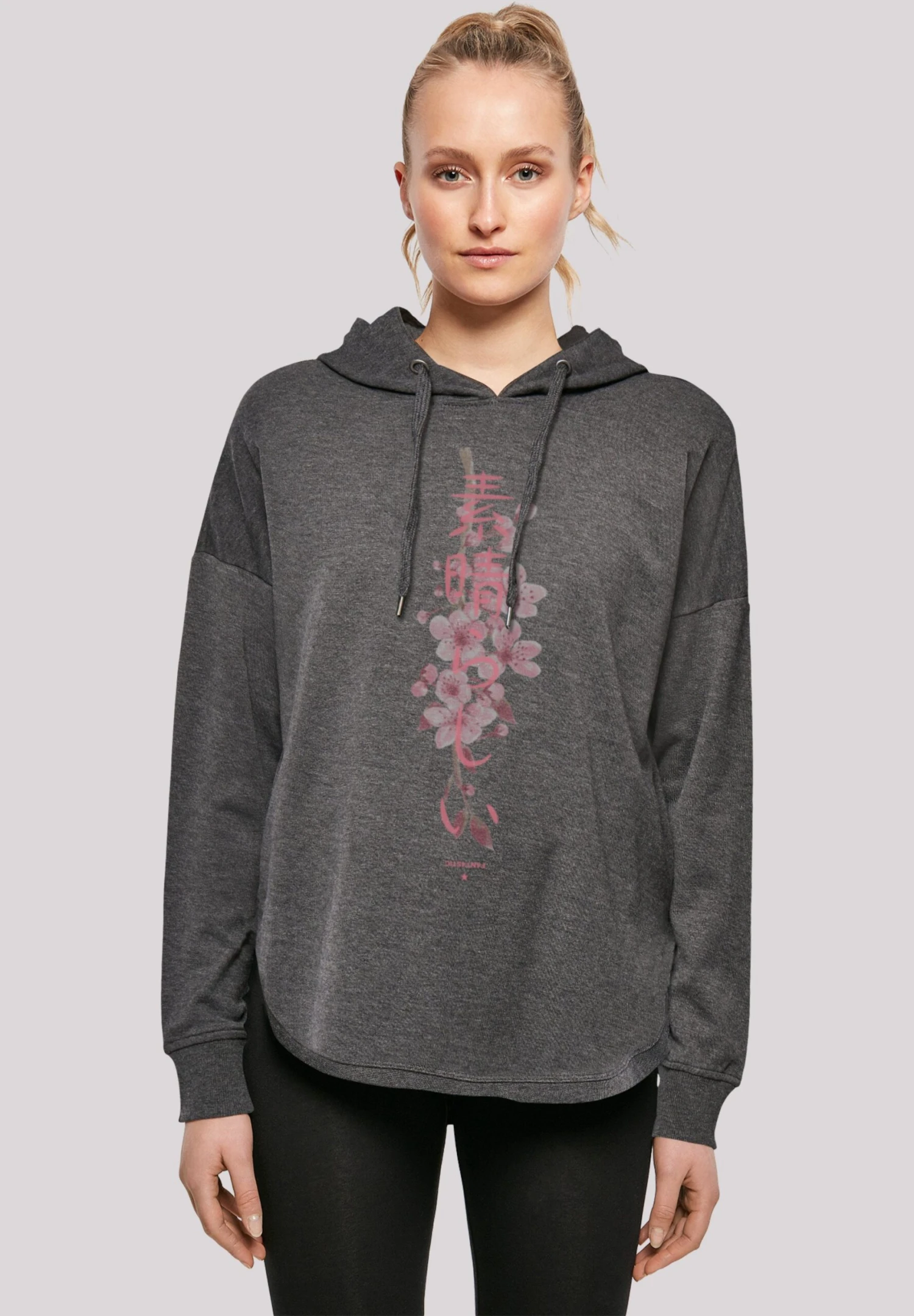 F4NT4STIC Kirschblüten - Hoodie - Charcoal 3 F4NT4STIC Kirschblüten - Hoodie - Charcoal