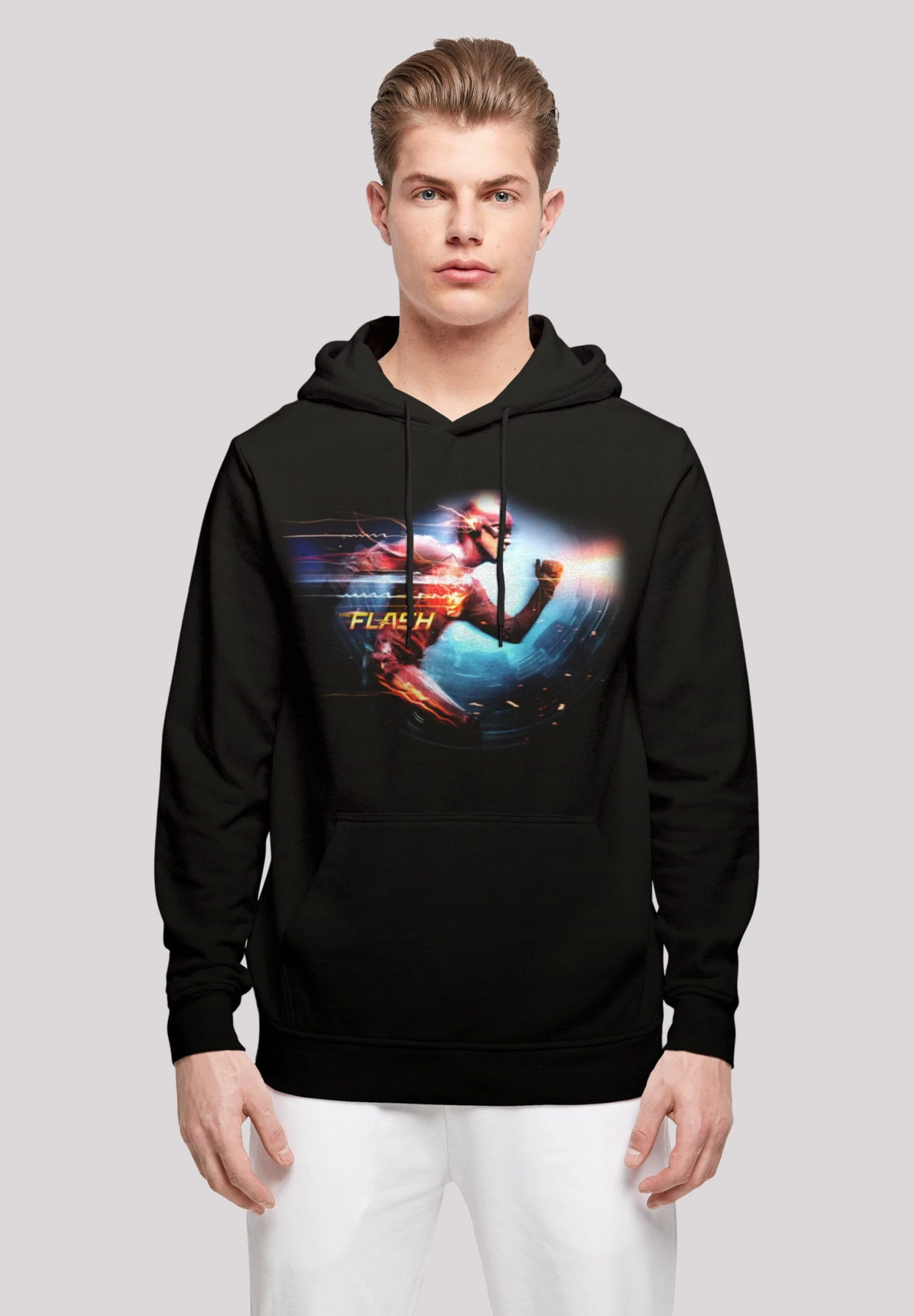 F4NT4STIC Dc Comics The Flash Sparks - Hoodie - Black 3 F4NT4STIC Dc Comics The Flash Sparks - Hoodie - Black