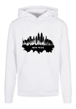 F4NT4STIC Cities Collection - New York Skyline - Hoodie - Weiß -F4Nt4Stic da10068c93da4182b0ec8660bb296b9e