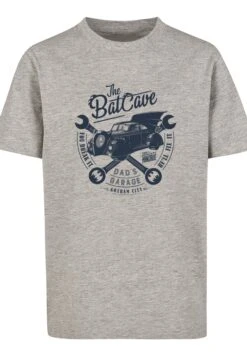 F4NT4STIC Dc Comics Batman Dad'S Garage - T-Shirt Print - Heather Grey -F4Nt4Stic da38543c5f01493b9f33decbf056b152