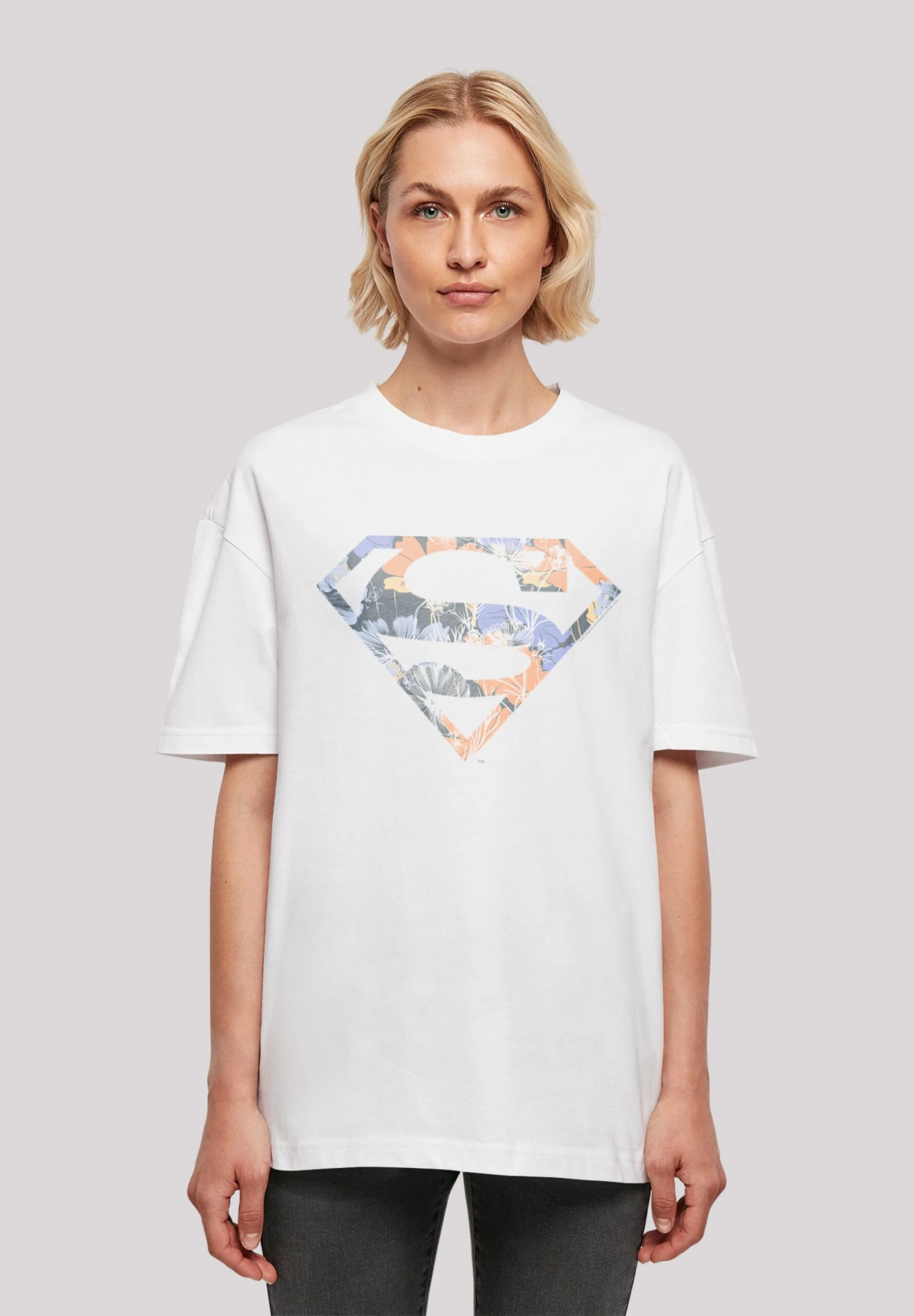 F4NT4STIC Superman - T-Shirt Print - White 3 F4NT4STIC Superman - T-Shirt Print - White