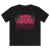 F4NT4STIC Star Wars Blended Logo Premium Krieg Der Sterne Fan Merch - Da - T-Shirt Print - Black -F4Nt4Stic db34c4707d86458dbf1fde4c56e0b039
