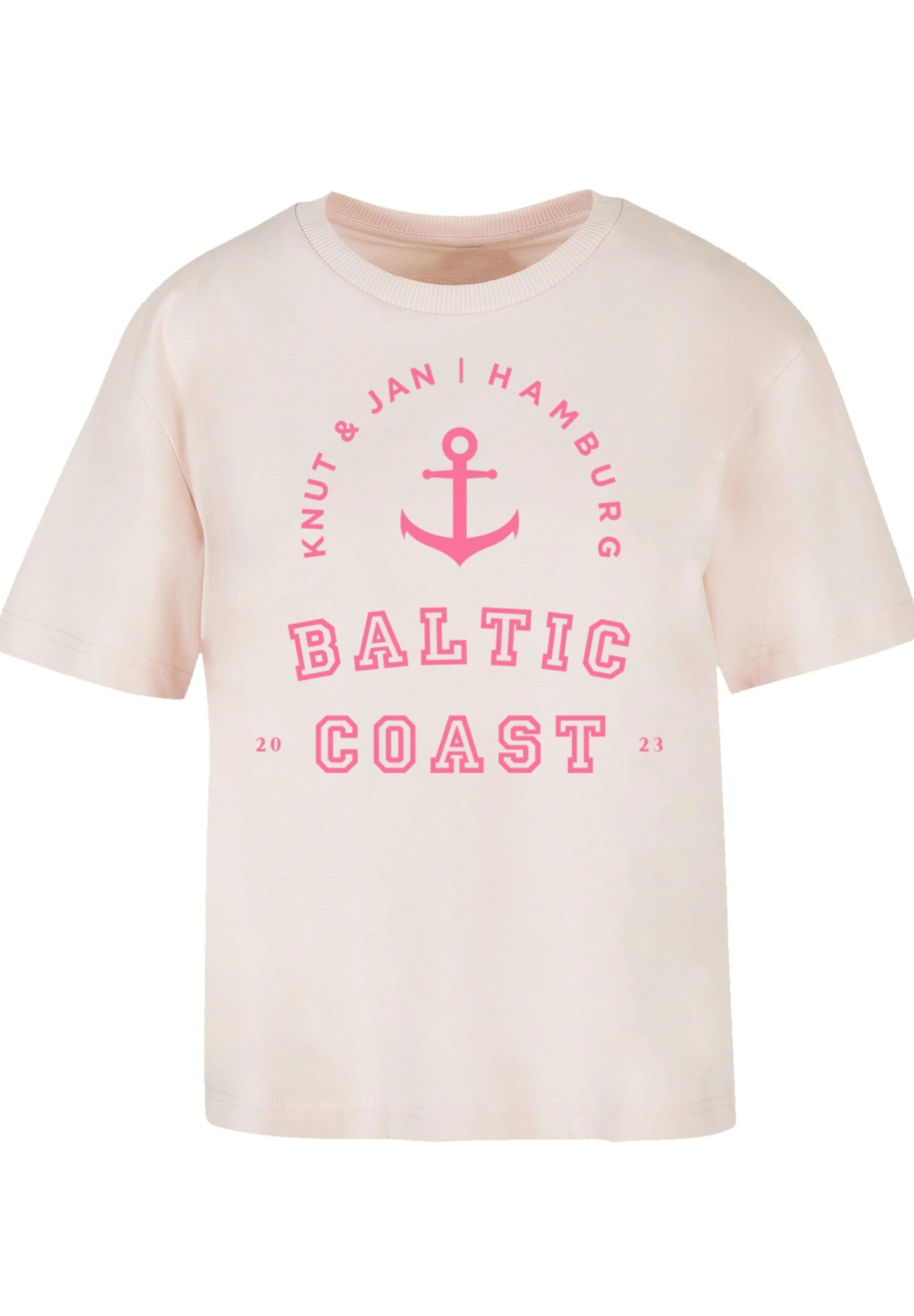 F4NT4STIC Ostsee Küste - T-Shirt Print - Pink 8 F4NT4STIC Ostsee Küste - T-Shirt Print - Pink - Afbeelding 6