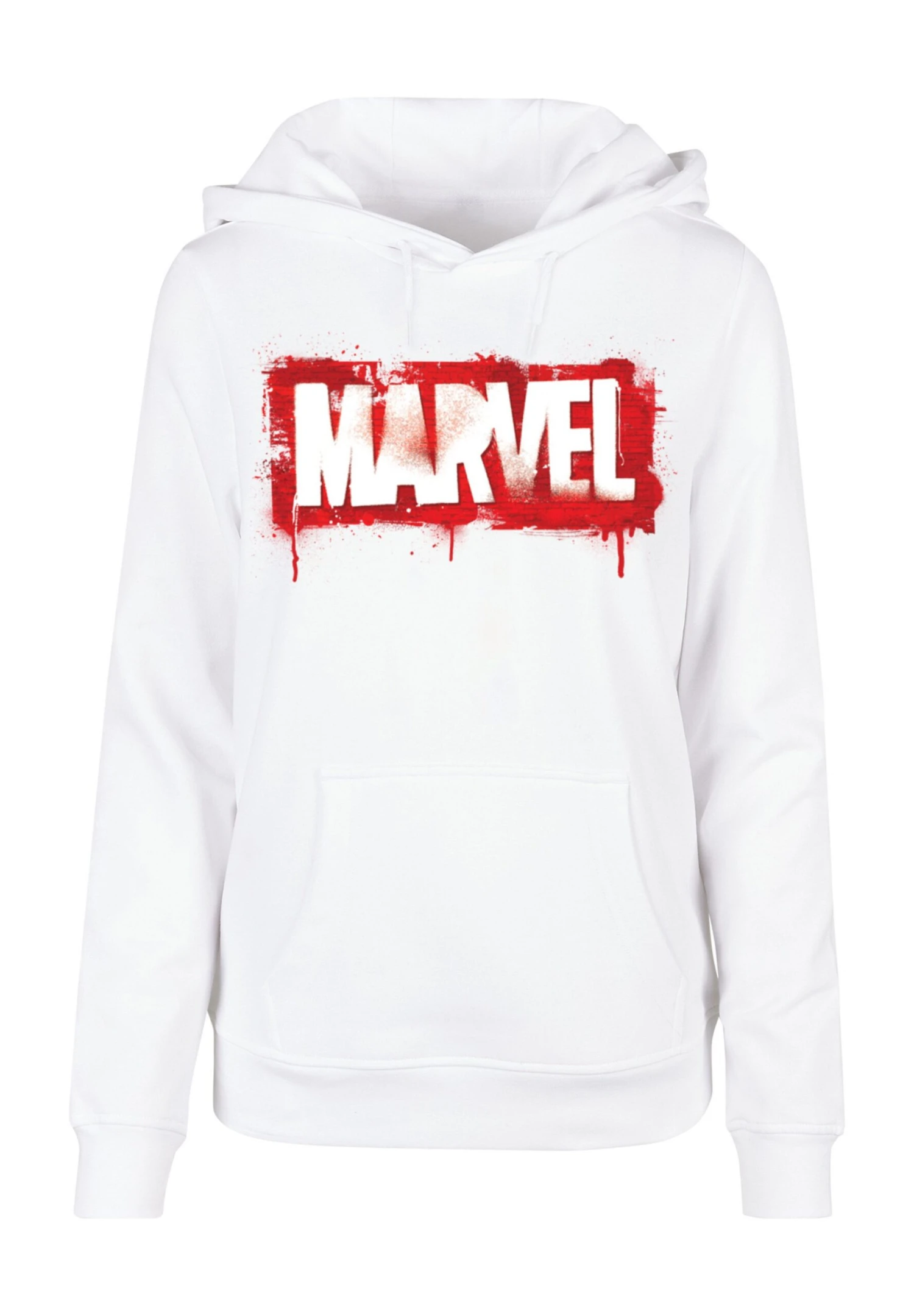F4NT4STIC Marvel Spray Logo - Hoodie - White 8 F4NT4STIC Marvel Spray Logo - Hoodie - White - Afbeelding 6
