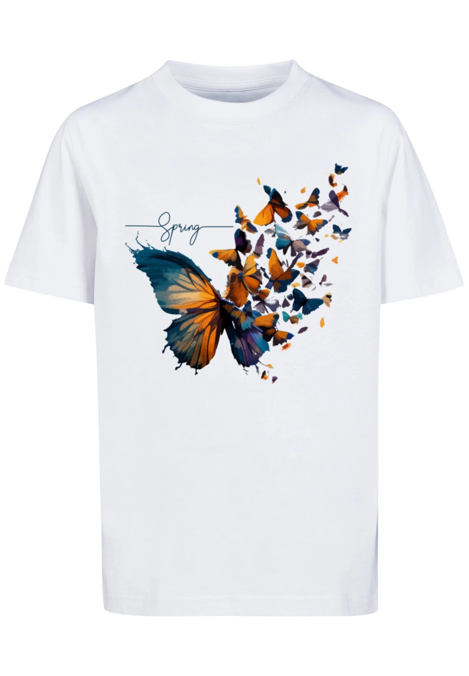 F4NT4STIC Schmetterling Frühling Unisex - T-Shirt Print - Weiß 8 F4NT4STIC Schmetterling Frühling Unisex - T-Shirt Print - Weiß - Afbeelding 6
