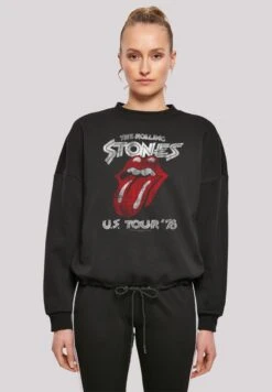 F4NT4STIC The Rolling Stones Us Tour '78 - Sweater - Schwarz