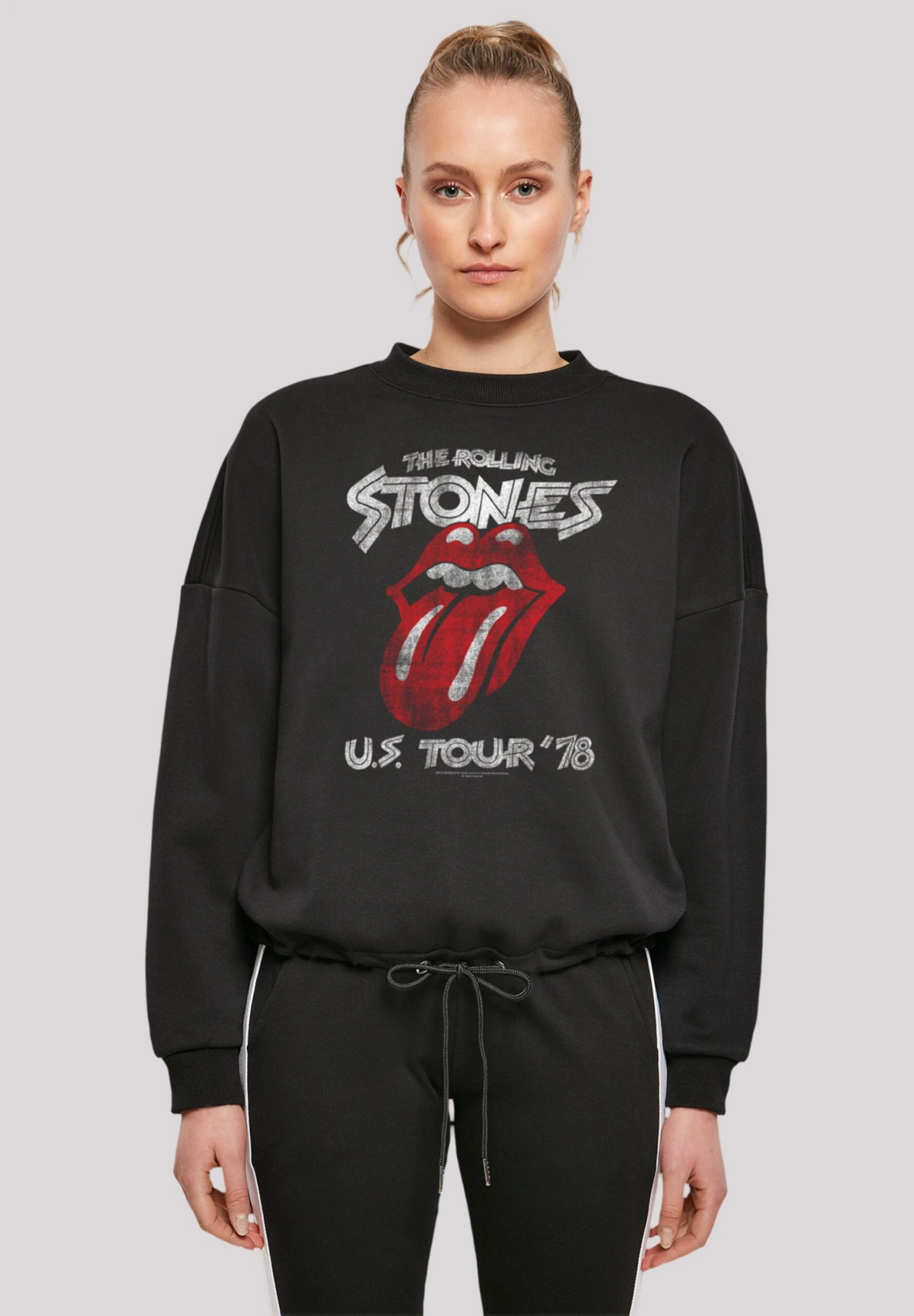 F4NT4STIC The Rolling Stones Us Tour '78 - Sweater - Schwarz 3 F4NT4STIC The Rolling Stones Us Tour '78 - Sweater - Schwarz