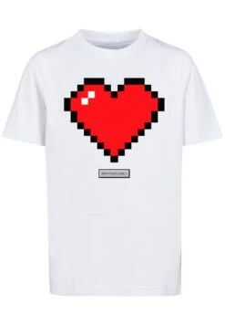 F4NT4STIC Pixel Herz Good Happy People - T-Shirt Print - Weiß 14 F4NT4STIC Pixel Herz Good Happy People - T-Shirt Print - Weiß -F4Nt4Stic e26de7ae44d44f0c9ea6926e340972e8