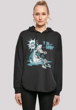 F4NT4STIC Tom Und Jerry Summer Shark Hai-Fisch - Hoodie - Black