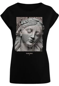 F4NT4STIC Sculpture Visualization - T-Shirt Print - Schwarz