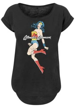F4NT4STIC Dc Comics Woman Jump - T-Shirt Print - Black 14 F4NT4STIC Dc Comics Woman Jump - T-Shirt Print - Black -F4Nt4Stic e81dc9039e8d43999a08154517040ad6