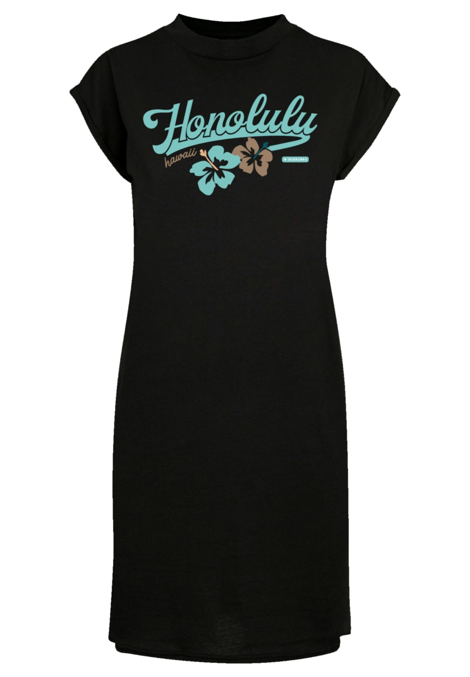 F4NT4STIC Honolulu - Jerseyjurk - Schwarz 8 F4NT4STIC Honolulu - Jerseyjurk - Schwarz - Afbeelding 6
