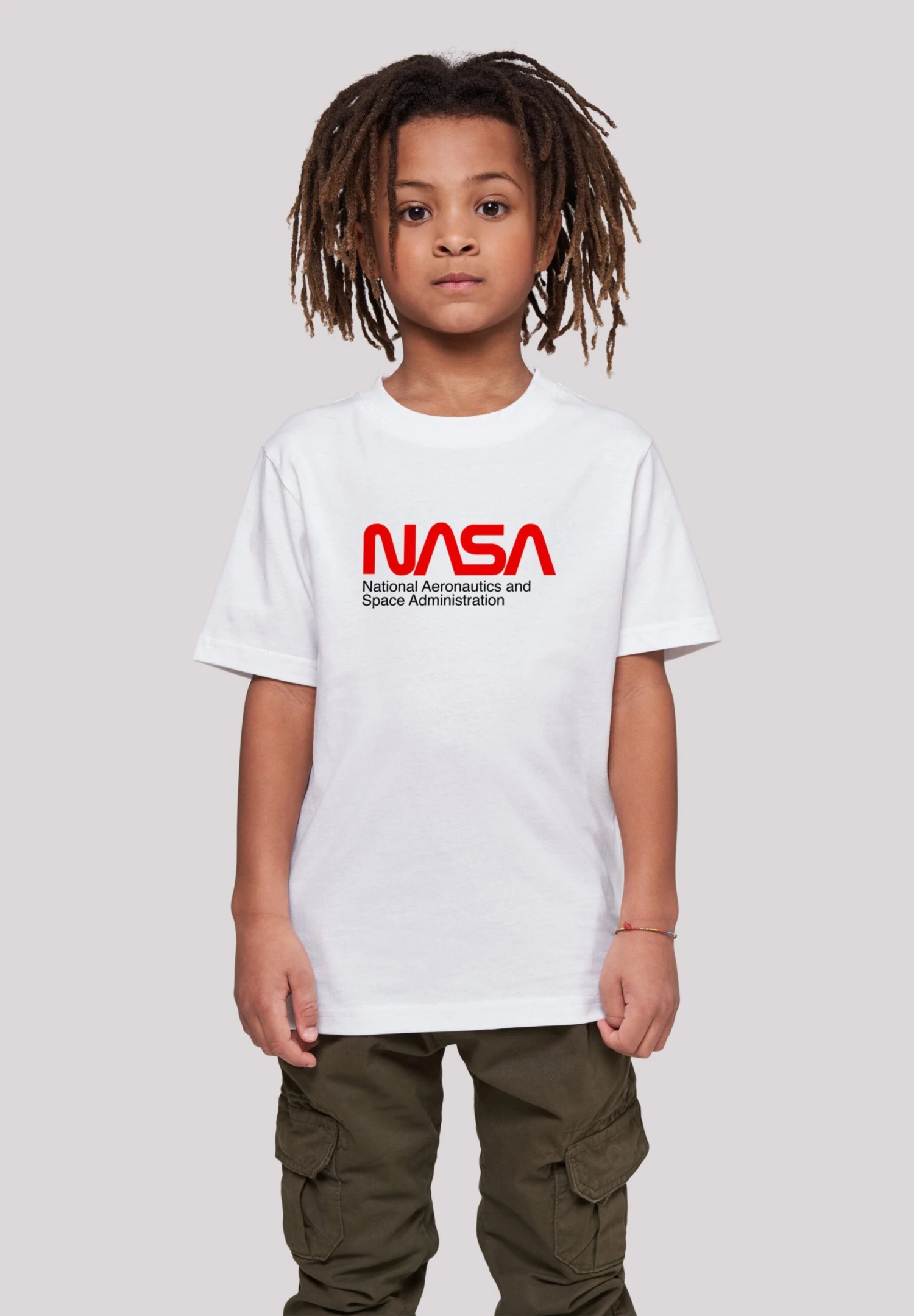 F4NT4STIC Nasa Aeronautics And Space - T-Shirt Print - White 4 F4NT4STIC Nasa Aeronautics And Space - T-Shirt Print - White - Afbeelding 2