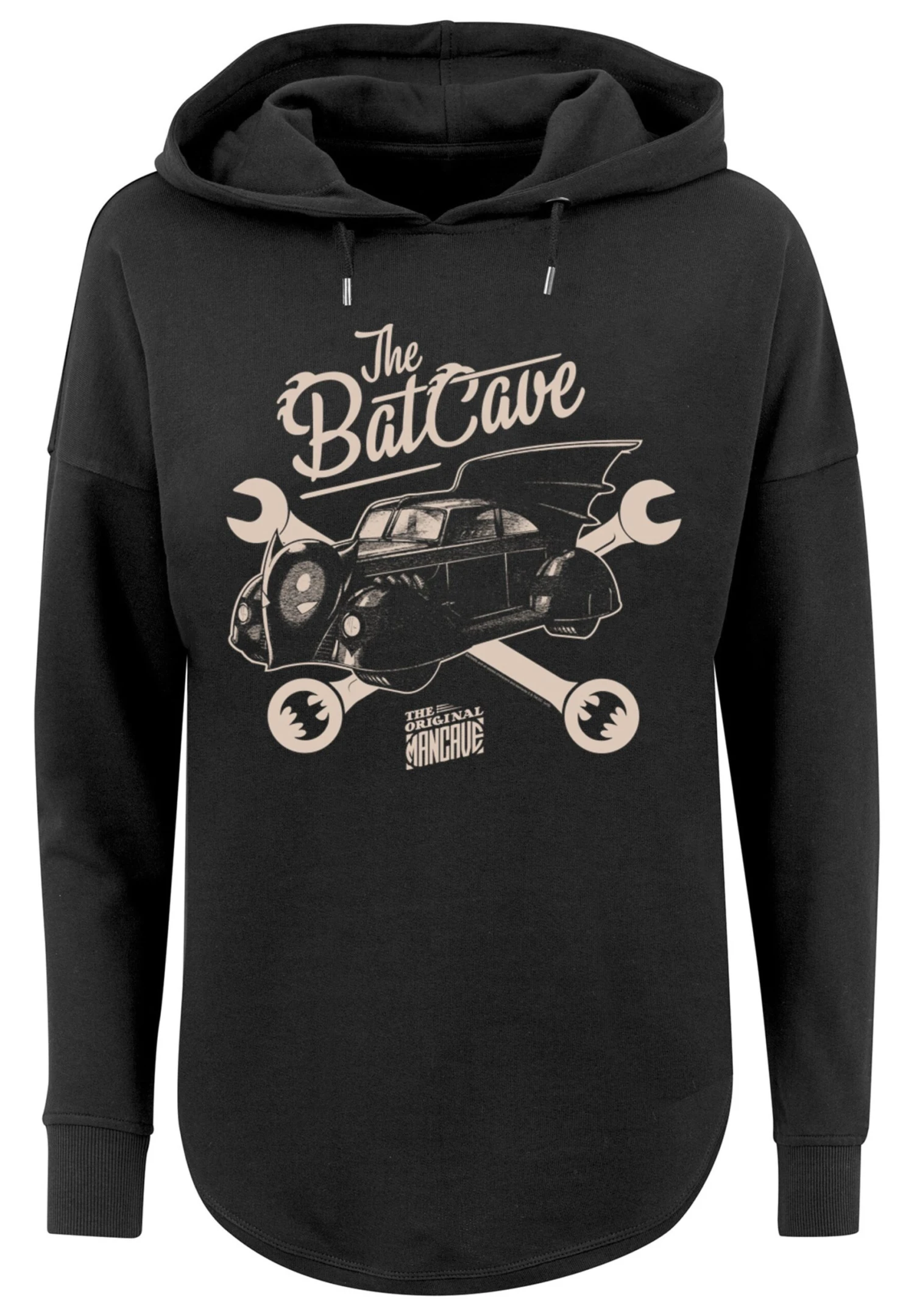 F4NT4STIC Dc Comics - Batman Oldschool Vintage The Original Mancave - Hoodie - Black 8 F4NT4STIC Dc Comics - Batman Oldschool Vintage The Original Mancave - Hoodie - Black - Afbeelding 6