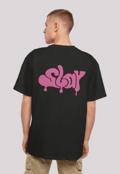 F4NT4STIC Slay Jugenwort Pink - T-Shirt Print - Black 11 F4NT4STIC Slay Jugenwort Pink - T-Shirt Print - Black -F4Nt4Stic ed99aa1724dd4a0cae9e72e9d4cfe854