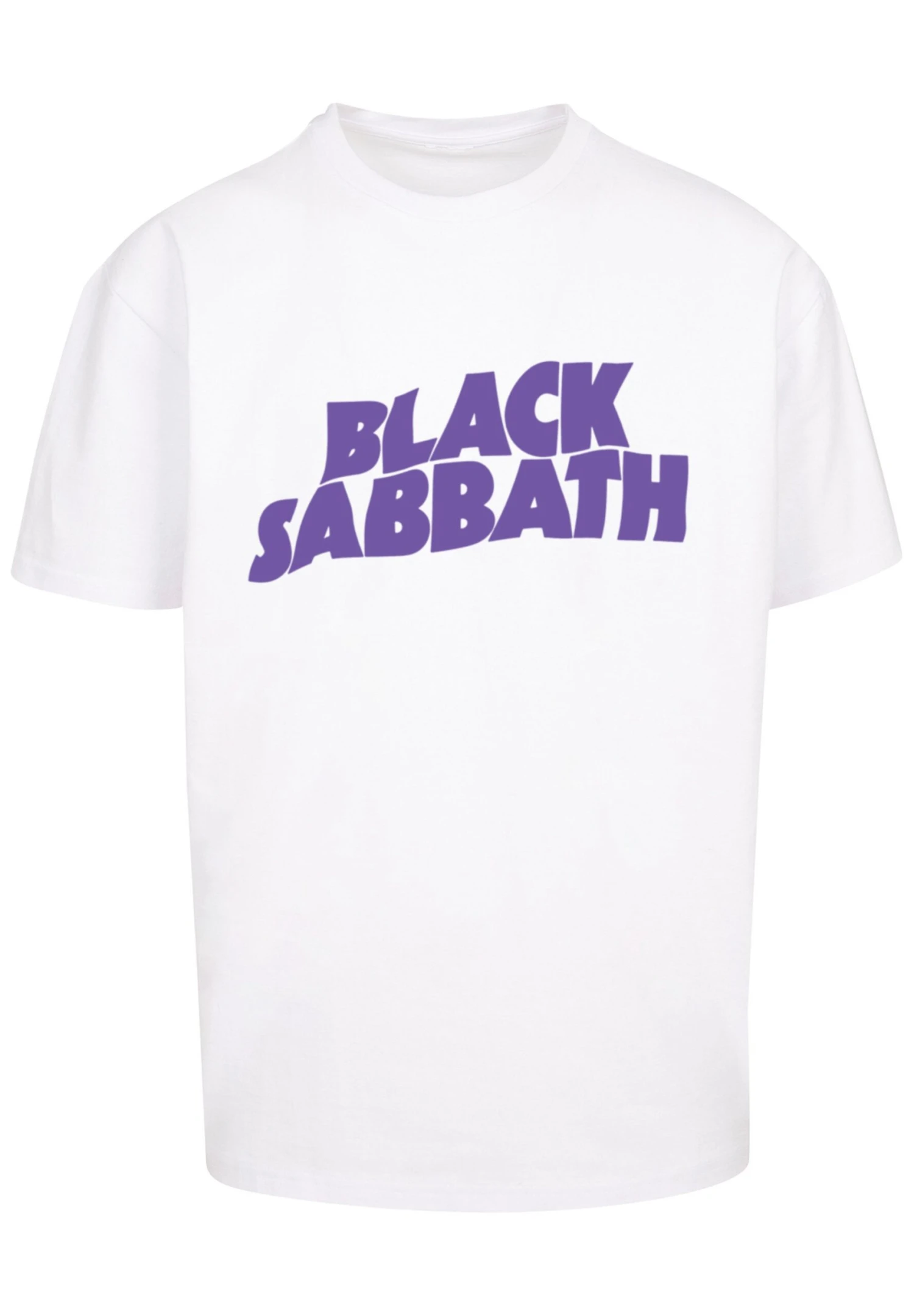F4NT4STIC Black Sabbath Heavy Metal Band Wavy- T-Shirt Print - White 8 F4NT4STIC Black Sabbath Heavy Metal Band Wavy- T-Shirt Print - White - Afbeelding 6