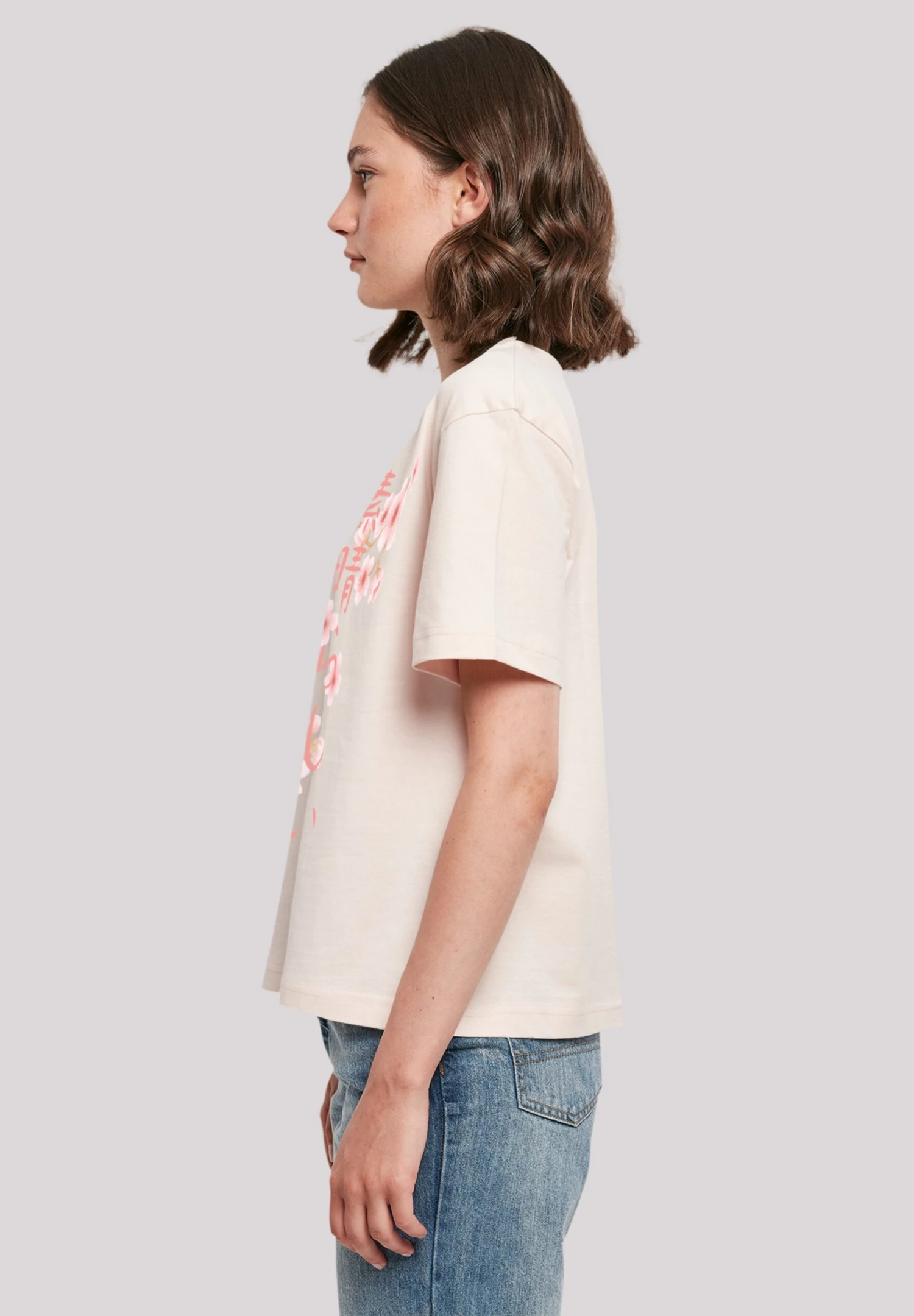 F4NT4STIC Kirschblüten - T-Shirt Print - Pink 7 F4NT4STIC Kirschblüten - T-Shirt Print - Pink - Afbeelding 5