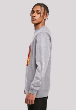 F4NT4STIC Basketball On Fire Sport Crew - Sweater - Heather Grey 13 F4NT4STIC Basketball On Fire Sport Crew - Sweater - Heather Grey -F4Nt4Stic eeffdd37a9fb4c24a3c9e54a6a6eea21