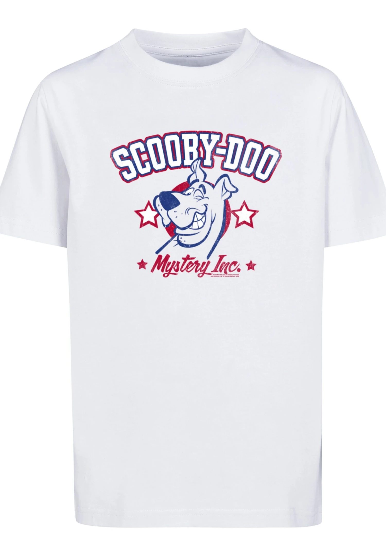 F4NT4STIC Scooby Doo Collegiate Mystery Inc - T-Shirt Print - White 8 F4NT4STIC Scooby Doo Collegiate Mystery Inc - T-Shirt Print - White - Afbeelding 6