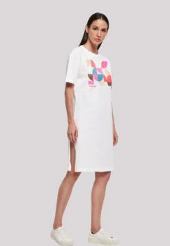 F4NT4STIC Muster Bunt Abstrakt- Jerseyjurk - Weiß 10 F4NT4STIC Muster Bunt Abstrakt- Jerseyjurk - Weiß -F4Nt4Stic f02b8fce705e4db49d54c3a405f7f373