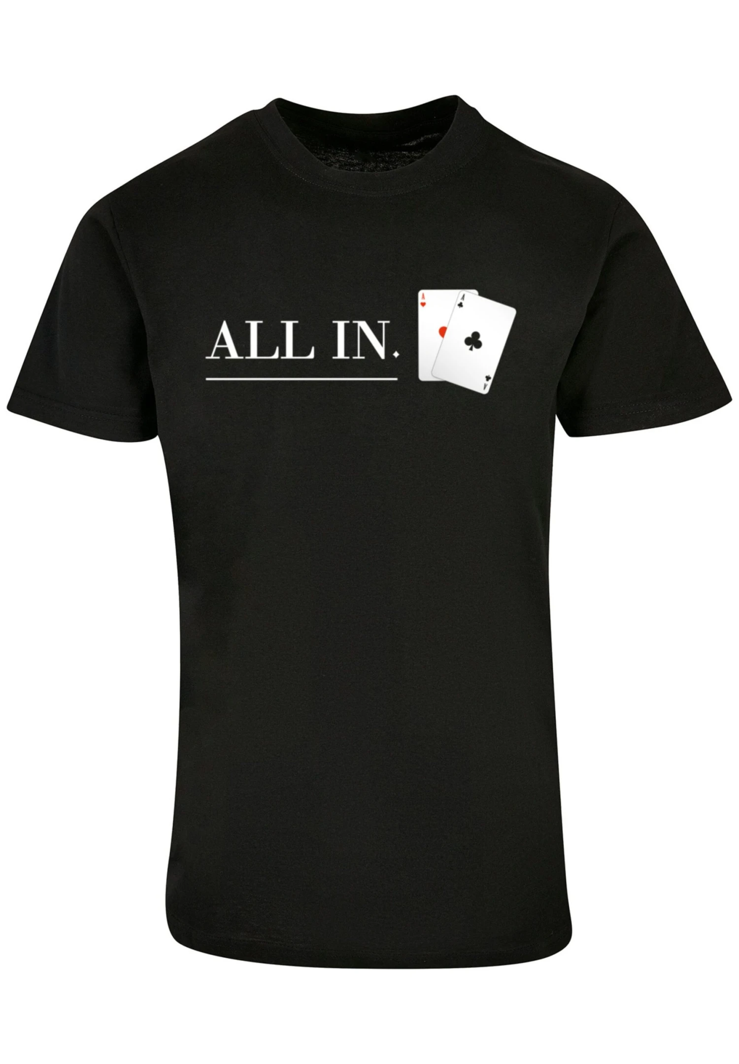 F4NT4STIC All In Poker - T-Shirt Print - Schwarz 8 F4NT4STIC All In Poker - T-Shirt Print - Schwarz - Afbeelding 6