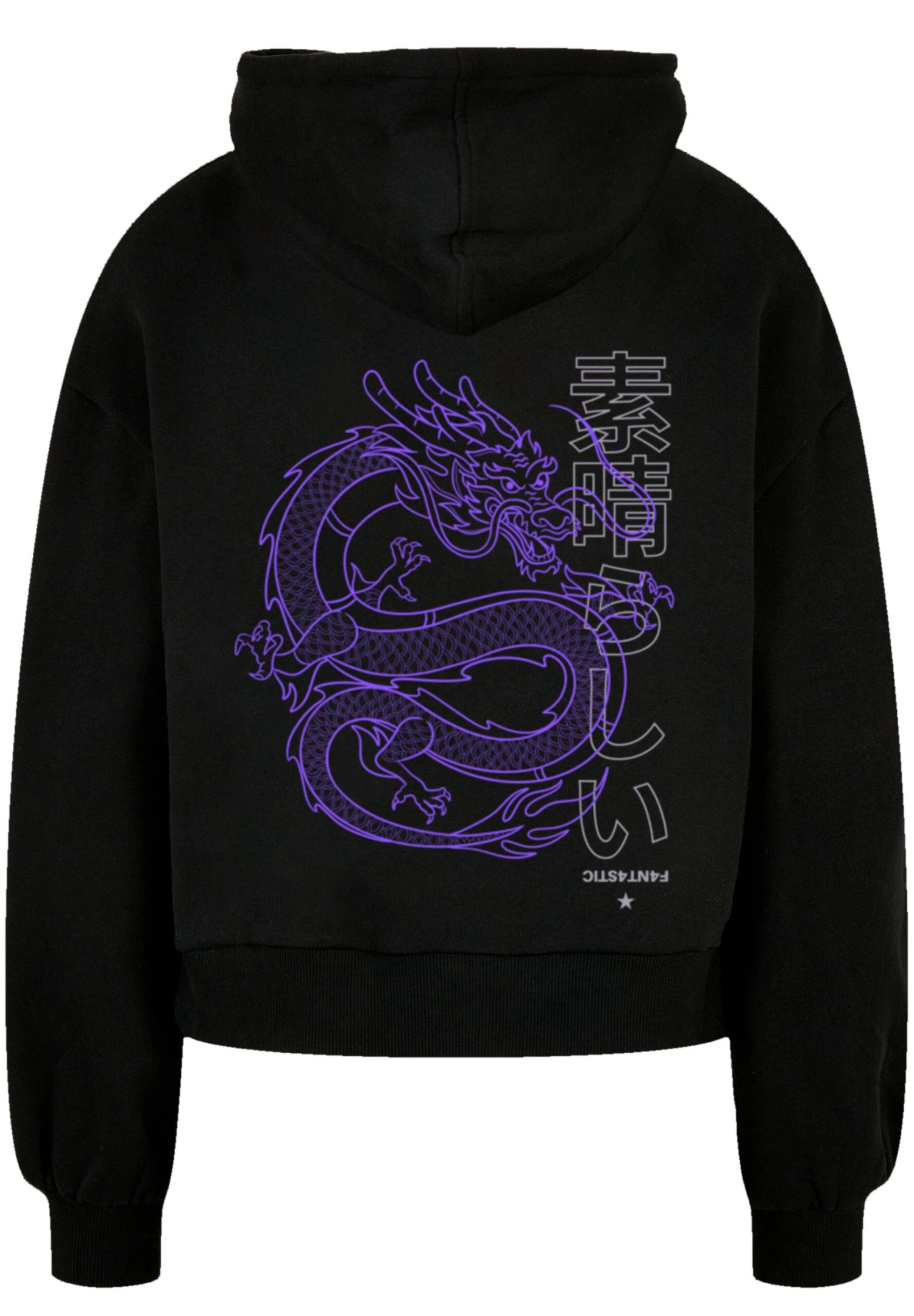F4NT4STIC Drache Japan - Hoodie - Schwarz 9 F4NT4STIC Drache Japan - Hoodie - Schwarz - Afbeelding 7