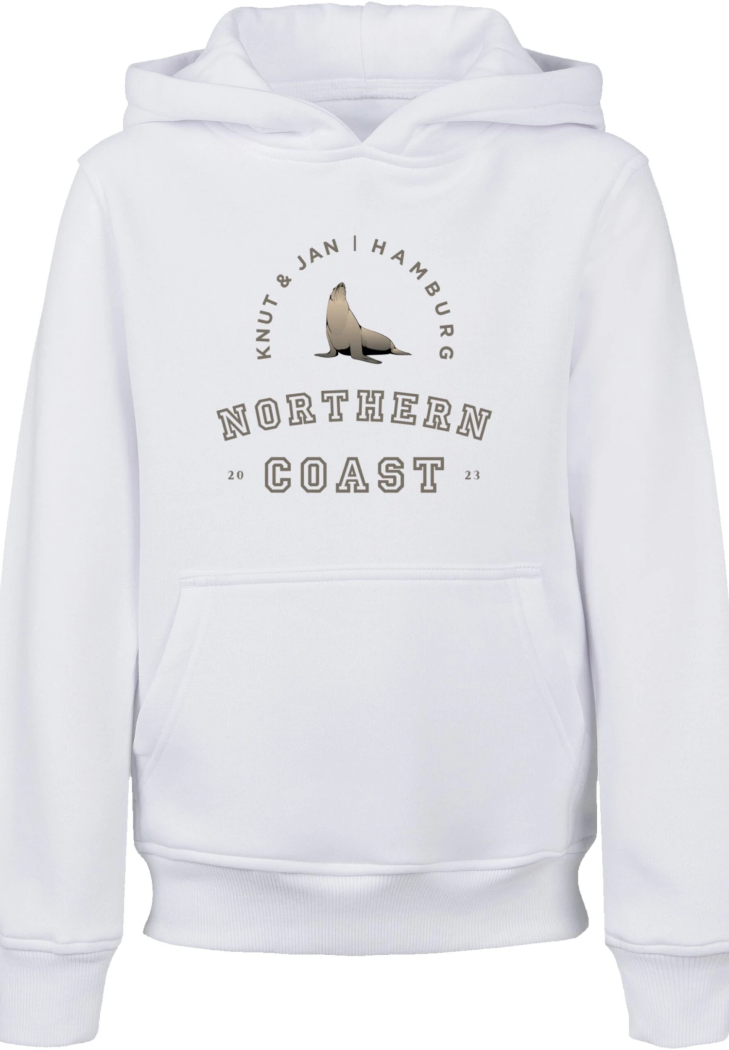 F4NT4STIC Robbe Knut Jan Hamburg - Hoodie - Weiß 8 F4NT4STIC Robbe Knut Jan Hamburg - Hoodie - Weiß - Afbeelding 6