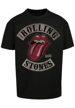 F4NT4STIC The Rolling Stones Tour- T-Shirt Print - Schwarz
