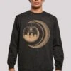 F4NT4STIC Harry Potter Hogwarts Moon - Sweater - Black -F4Nt4Stic f2f879051cb846f089c7a579e0070174