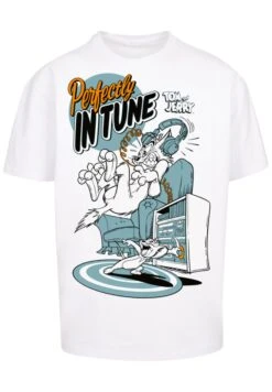 F4NT4STIC Tom Und Jerry Perfectly In Tune - T-Shirt Print - White 10 F4NT4STIC Tom Und Jerry Perfectly In Tune - T-Shirt Print - White -F4Nt4Stic f3ade48d265f42ccadc868a2652fe590