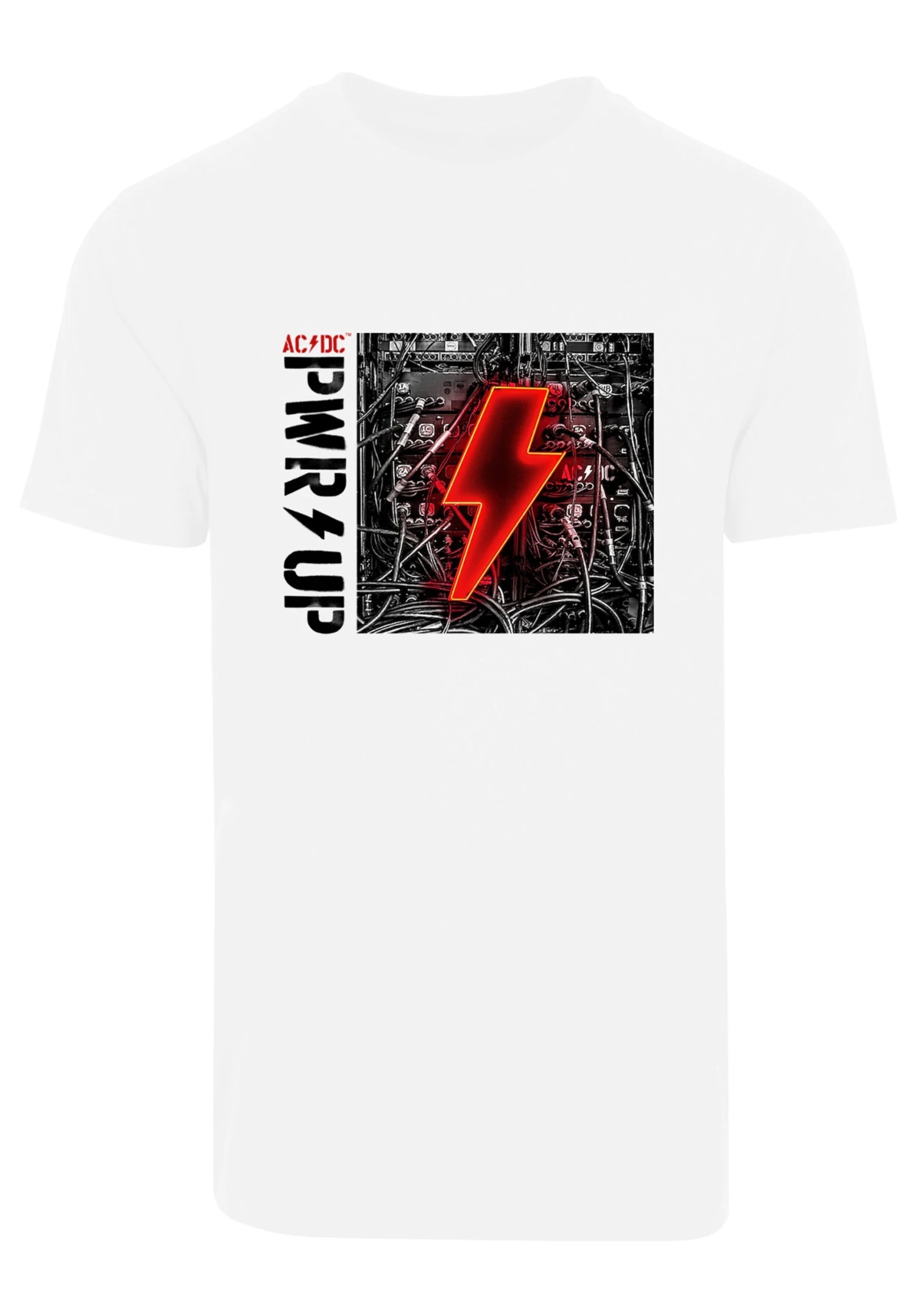 F4NT4STIC Acdc Pwrup Album - Premium Rock Metal Musik Band Fan Merch- T-Shirt Print - White 4 F4NT4STIC Acdc Pwrup Album - Premium Rock Metal Musik Band Fan Merch- T-Shirt Print - White - Afbeelding 2