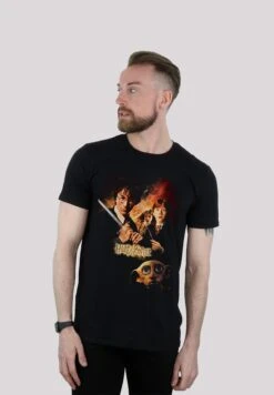 F4NT4STIC Harry Potter Kammer Des Schreckens Poster Premium Film Movie- T-Shirt Print - Black