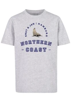 F4NT4STIC Robbe Knut Jan Hamburg - T-Shirt Print - Heather Grey 14 F4NT4STIC Robbe Knut Jan Hamburg - T-Shirt Print - Heather Grey -F4Nt4Stic f627cb2cfd844bfda3fab4db3c6d5da1