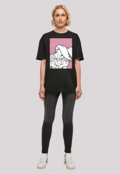 F4NT4STIC Looney Tunes Trickfilm Serie Cartoon Adore - T-Shirt Print - Black -F4Nt4Stic f7042eb17e3849a5b190cba8485a18d6