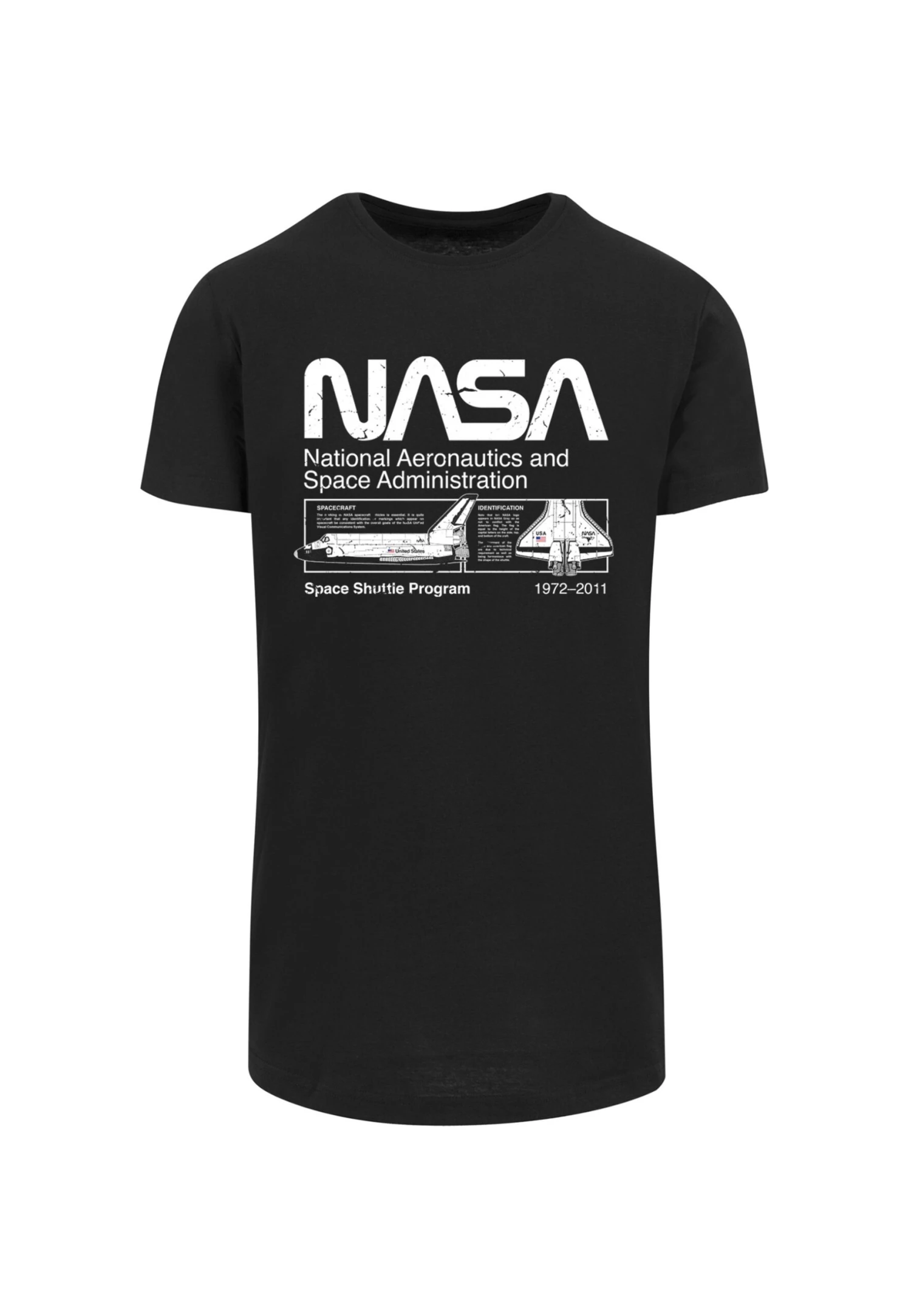 F4NT4STIC Nasa Space Shuttle - T-Shirt Print - Black 8 F4NT4STIC Nasa Space Shuttle - T-Shirt Print - Black - Afbeelding 6