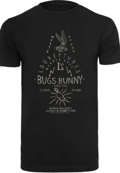 F4NT4STIC Looney Tunes Bugs Bunny A Wild Hare - T-Shirt Print - Black -F4Nt4Stic f92062146587462f940ef7802485edbe