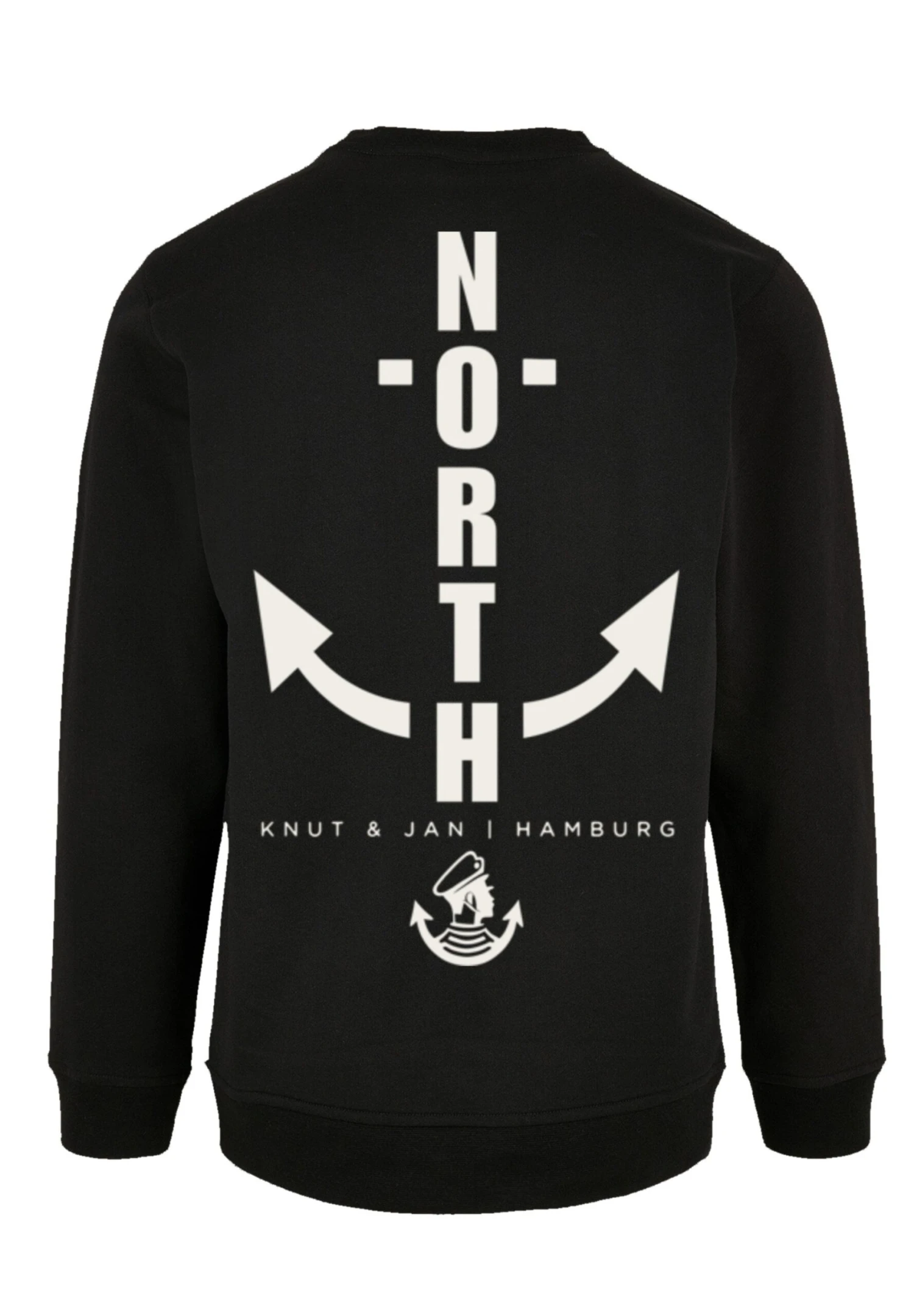 F4NT4STIC North Anchor Knut & Jan Hamburg - Sweater - Schwarz 9 F4NT4STIC North Anchor Knut & Jan Hamburg - Sweater - Schwarz - Afbeelding 7