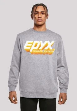 F4NT4STIC Retro Gaming Epyx Logo 3D - Sweater - Heather Grey